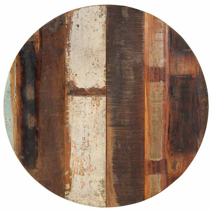 286034 vidaXL Round Table Top 70 cm 15-16 mm Solid Reclaimed Wood