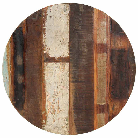 286034 vidaXL Round Table Top 70 cm 15-16 mm Solid Reclaimed Wood