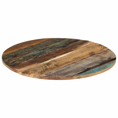 286034 vidaXL Round Table Top 70 cm 15-16 mm Solid Reclaimed Wood