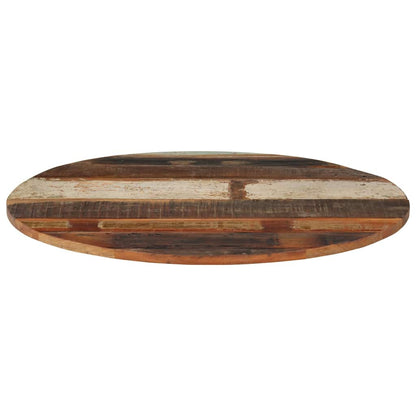286034 vidaXL Round Table Top 70 cm 15-16 mm Solid Reclaimed Wood