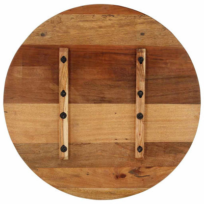 286034 vidaXL Round Table Top 70 cm 15-16 mm Solid Reclaimed Wood