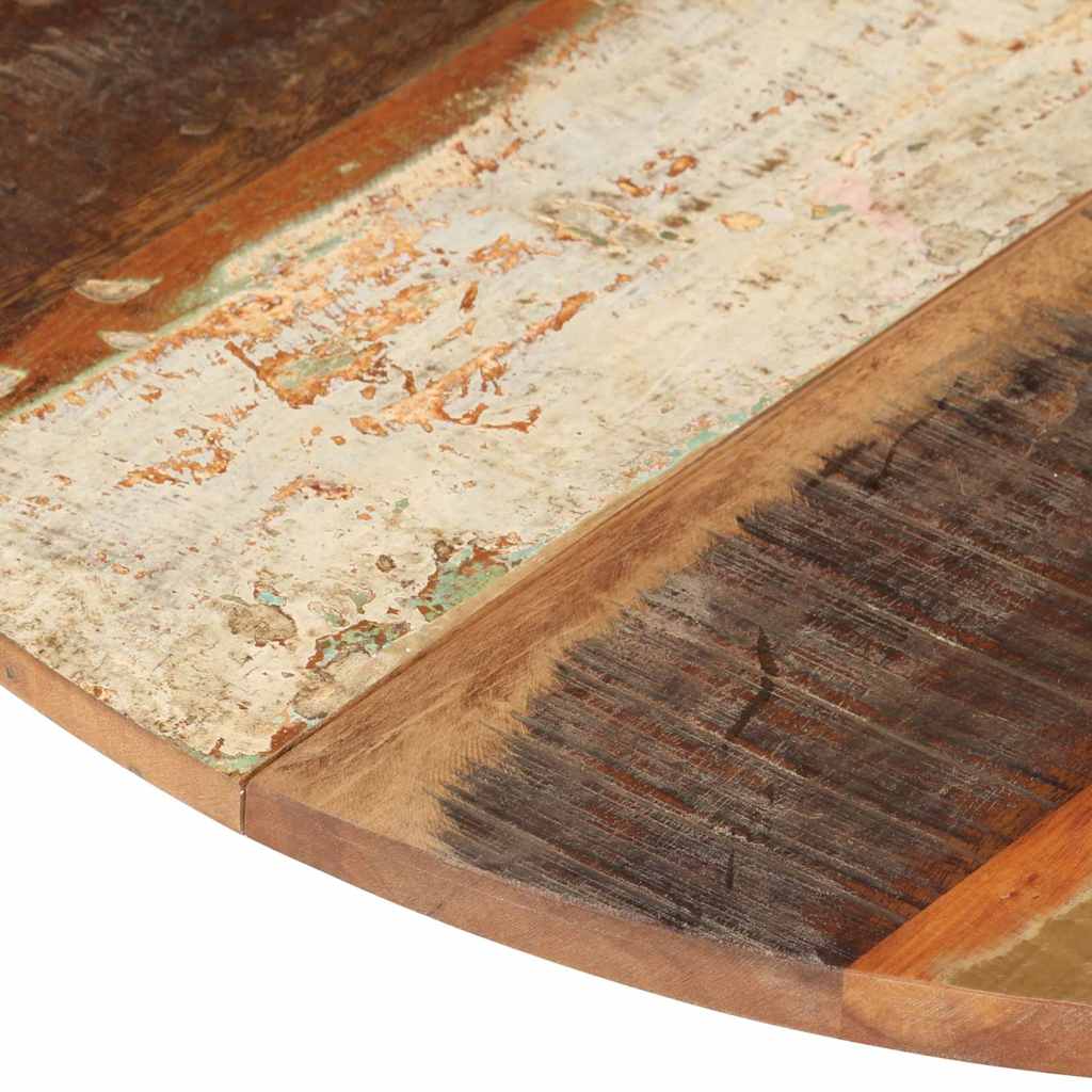 286034 vidaXL Round Table Top 70 cm 15-16 mm Solid Reclaimed Wood