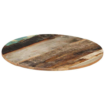 286034 vidaXL Round Table Top 70 cm 15-16 mm Solid Reclaimed Wood