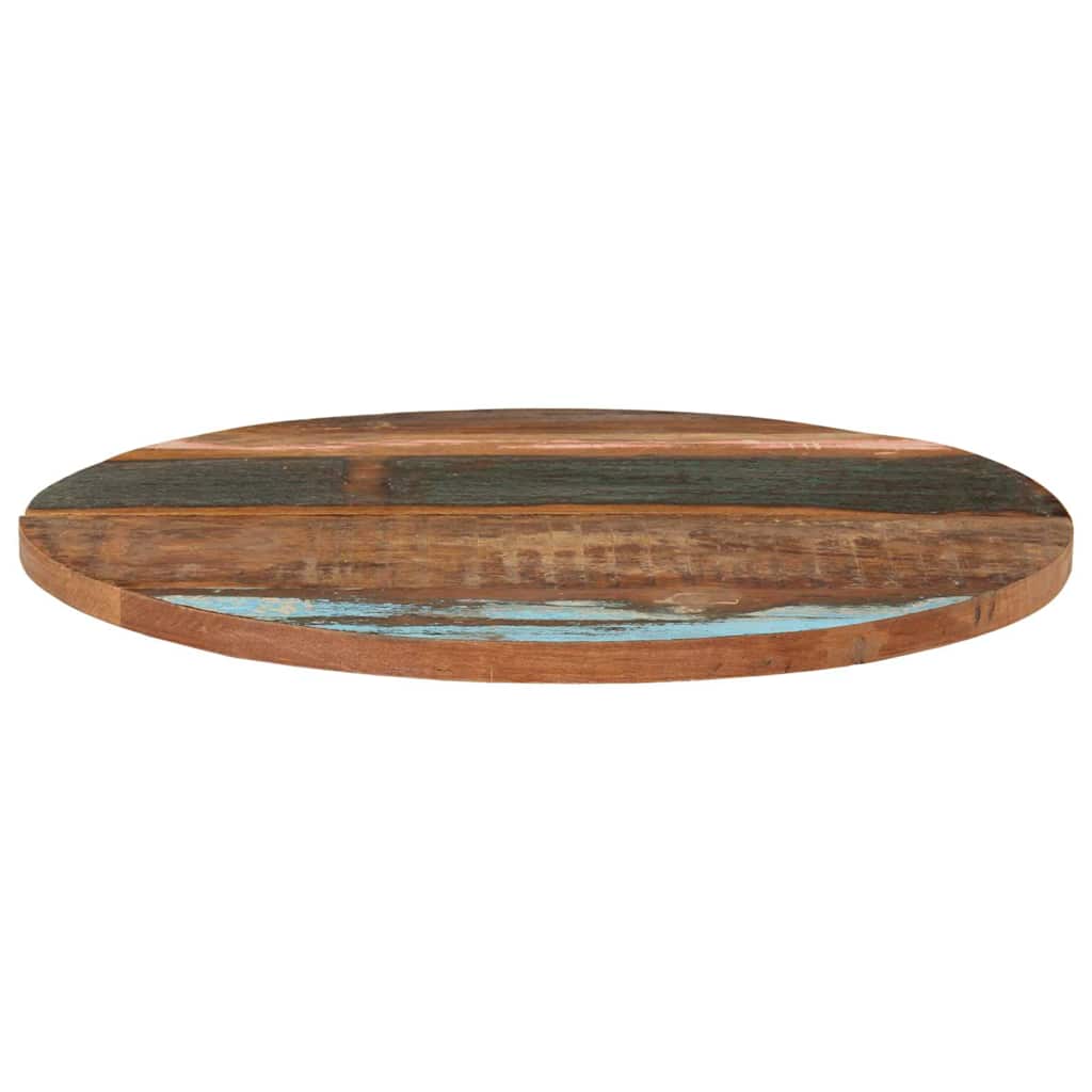 286039 vidaXL Round Table Top 70 cm 25-27 mm Solid Reclaimed Wood