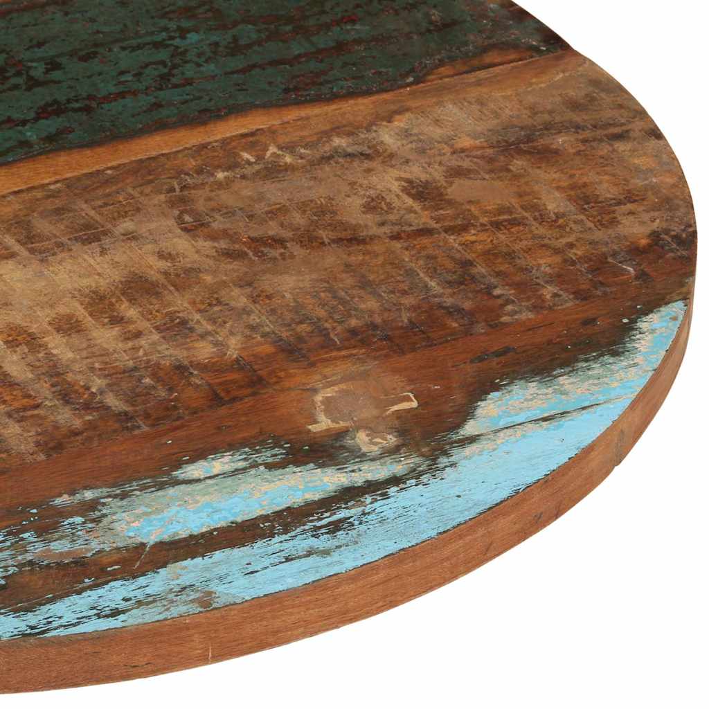 286039 vidaXL Round Table Top 70 cm 25-27 mm Solid Reclaimed Wood