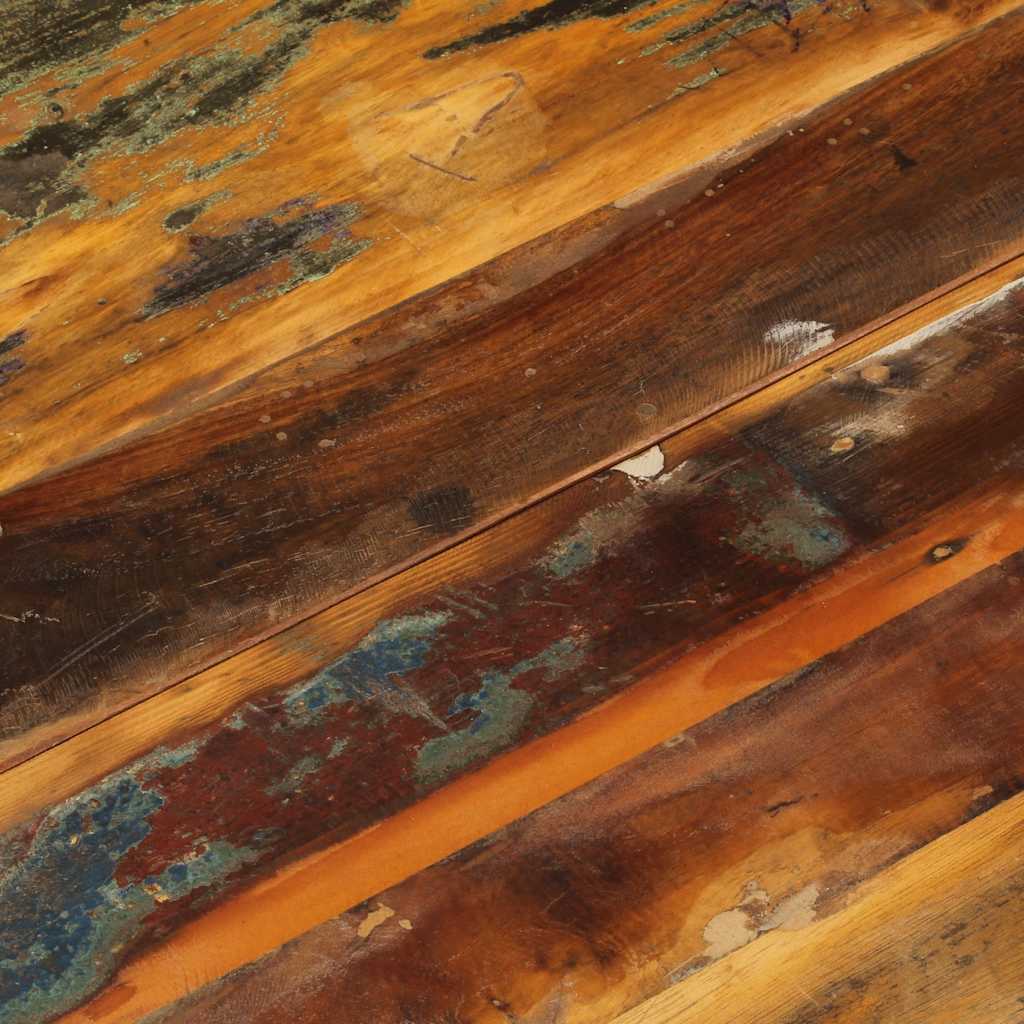 vidaXL Table Top | Multicolour | Solid reclaimed wood | 60x60 cm