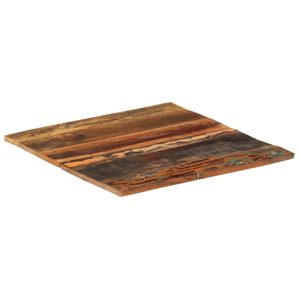 vidaXL Table Top | Multicolour | Solid reclaimed wood | 60x60 cm