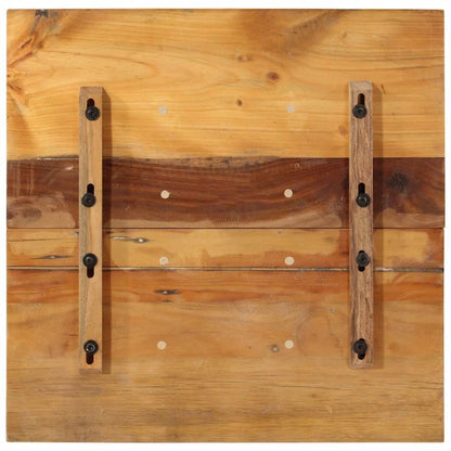 vidaXL Table Top | Multicolour | Solid reclaimed wood | 60x60 cm