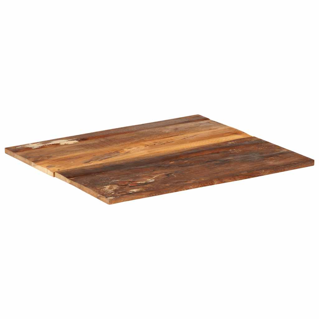 vidaXL Rectangular Table Top 60x70 cm 15-16 mm Solid Reclaimed Wood