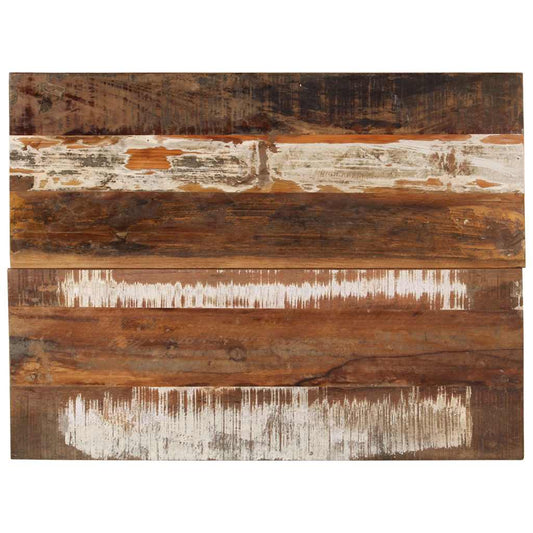 vidaXL Table Top | Multicolour | Solid reclaimed wood | 60x80 cm | Table Top