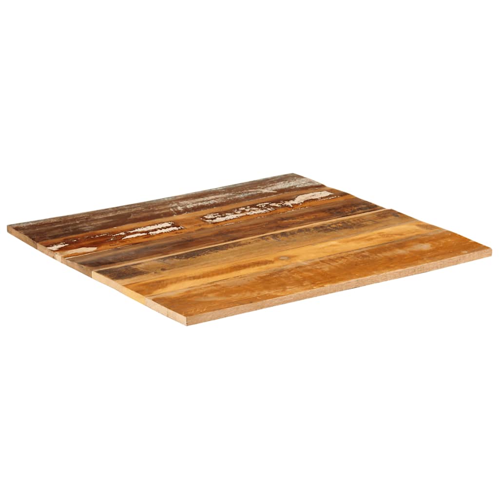 vidaXL Square Table Top 70x70 cm 15-16 mm Solid Reclaimed Wood
