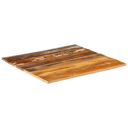 vidaXL Square Table Top 70x70 cm 15-16 mm Solid Reclaimed Wood