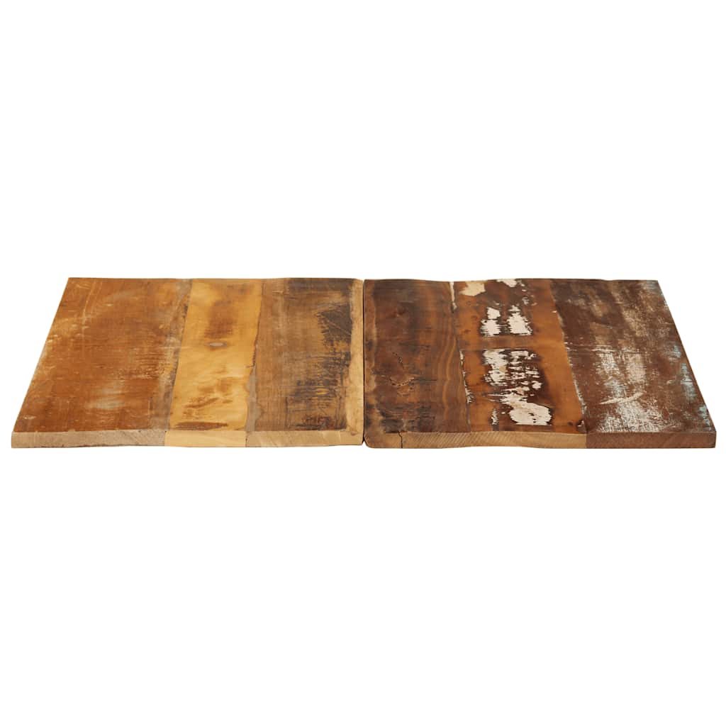 vidaXL Square Table Top 70x70 cm 15-16 mm Solid Reclaimed Wood