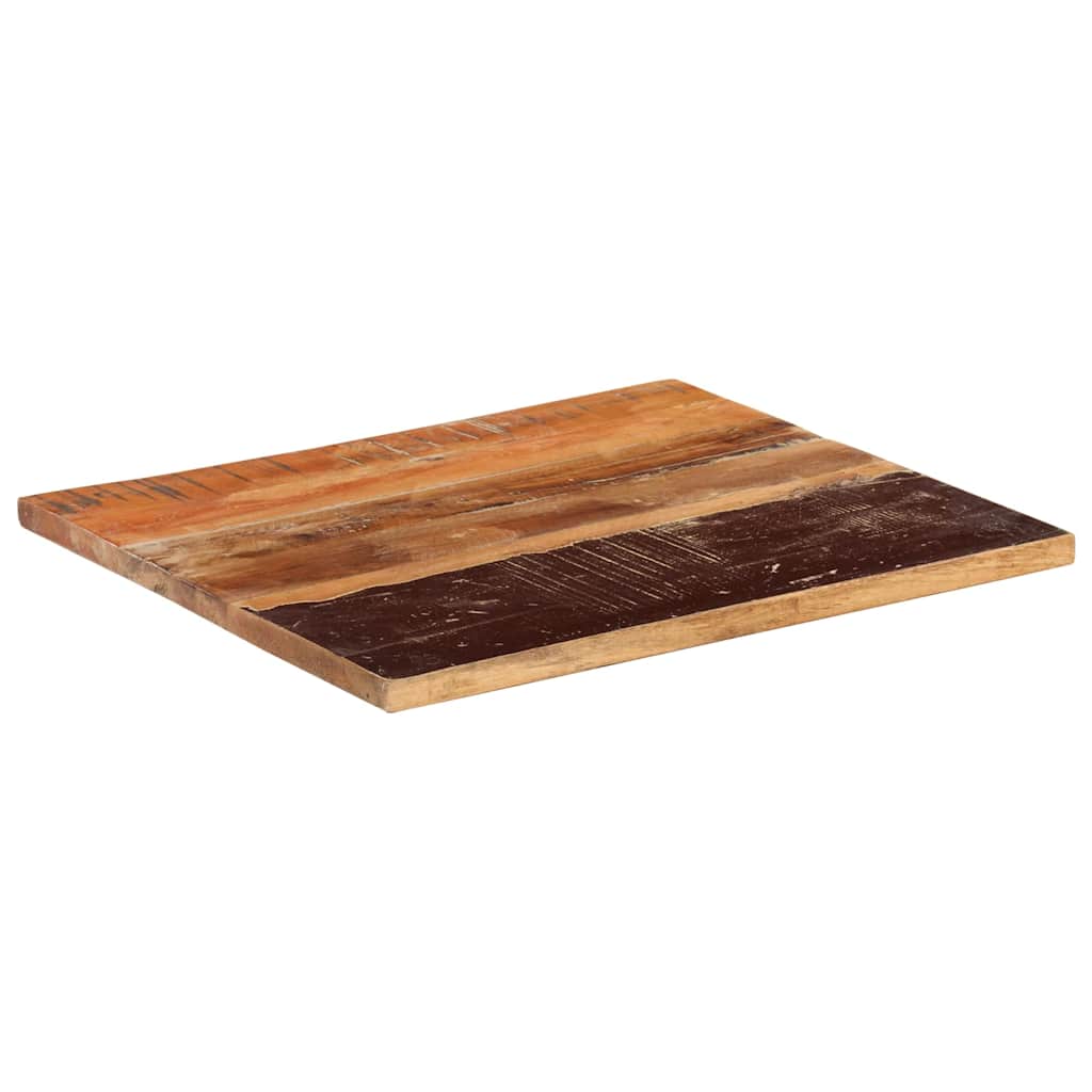 vidaXL Rectangular Table Top 60x70 cm 25-27 mm Solid Reclaimed Wood