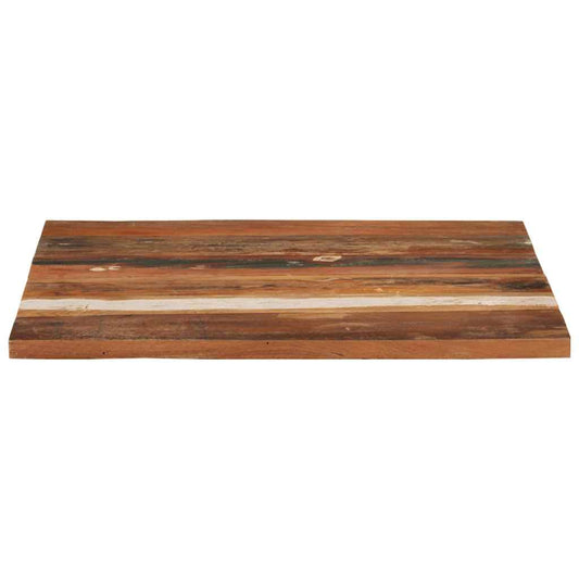 vidaXL Square Table Top 70x70 cm 25-27 mm Solid Reclaimed Wood