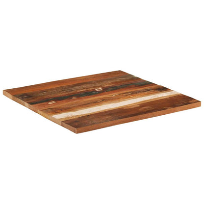 vidaXL Square Table Top 70x70 cm 25-27 mm Solid Reclaimed Wood