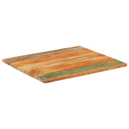 vidaXL Table Top | Various wood tones | Solid reclaimed wood | 70 x 80 cm