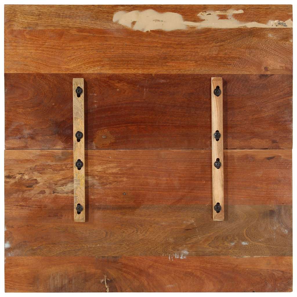 vidaXL Square Table Top 80x80 cm 25-27 mm Solid Reclaimed Wood