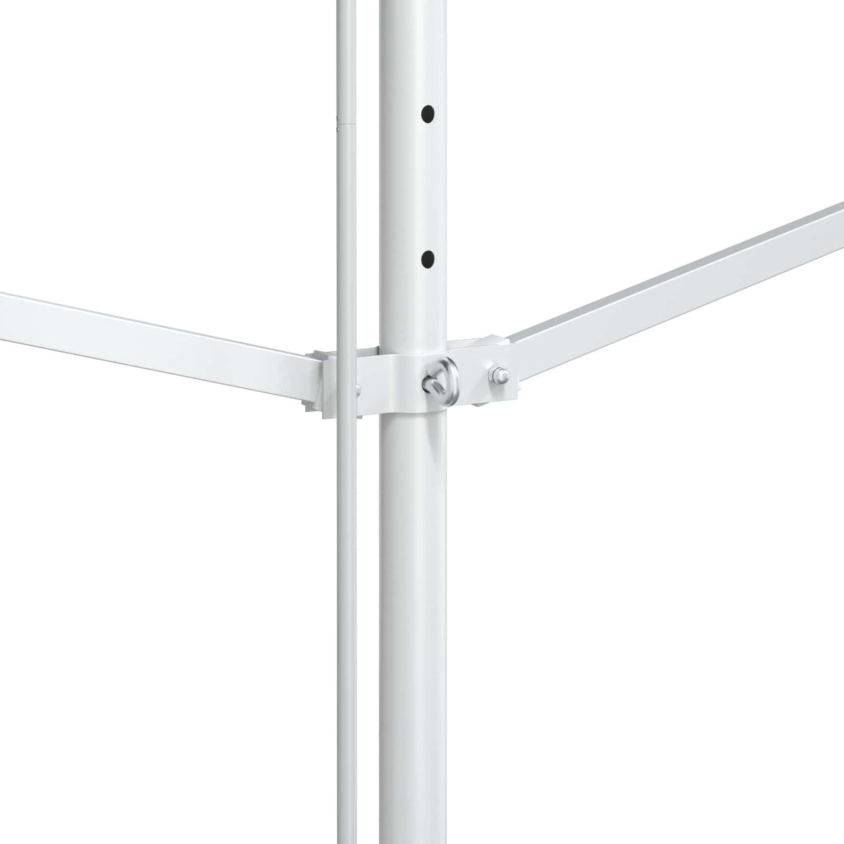 145883 vidaXL Free Standing Awning 500x300 cm Cream