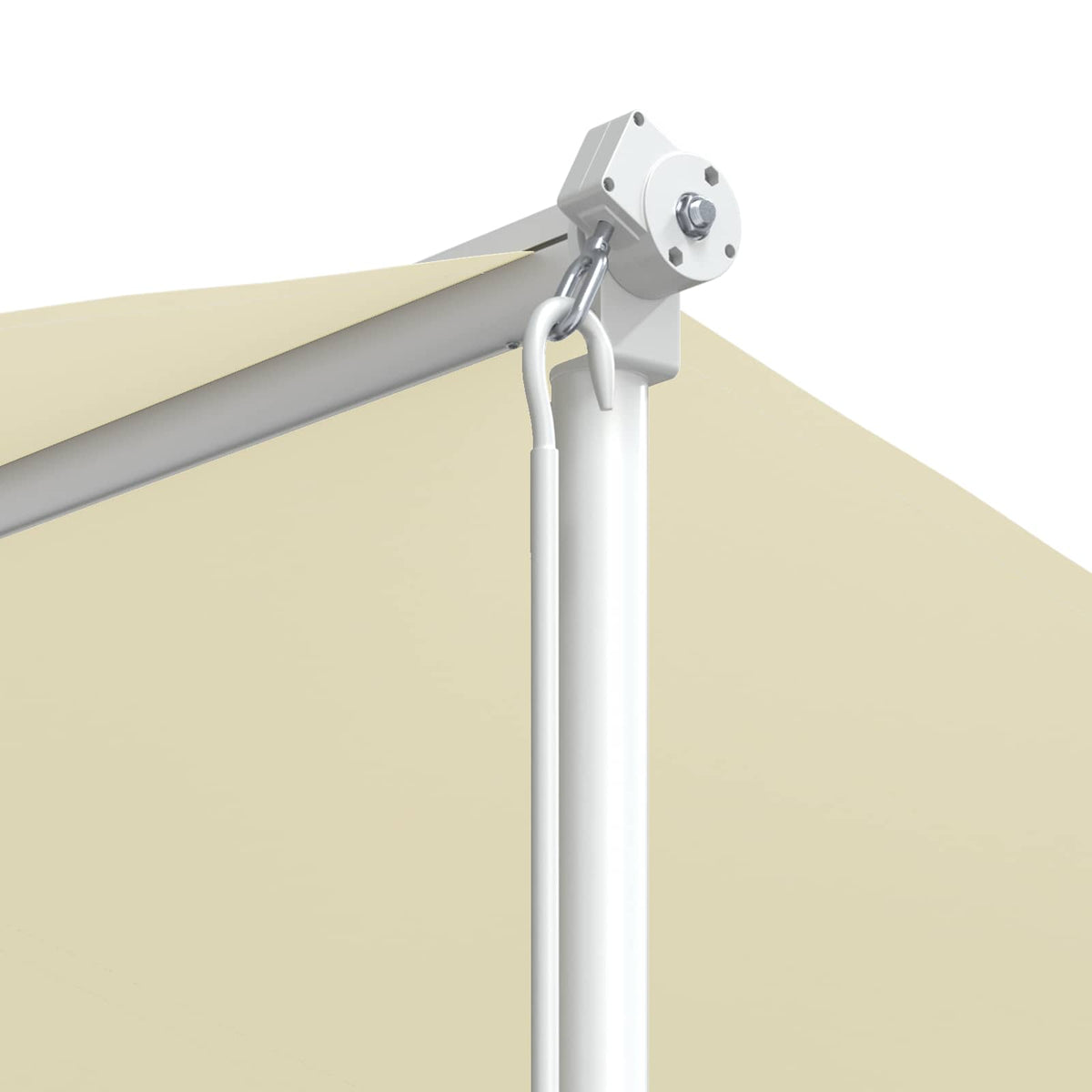 145884 vidaXL Free Standing Awning 600x300 cm Cream