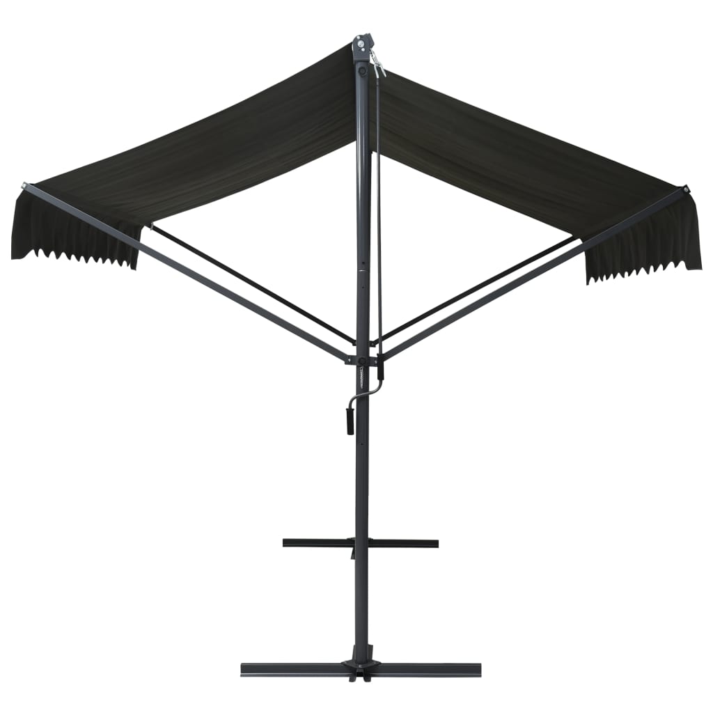 vidaXL Free Standing Awning 400x300 cm Anthracite