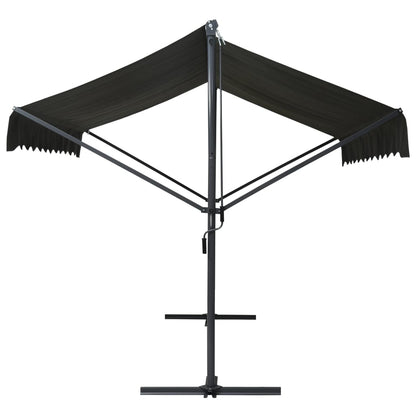vidaXL Free Standing Awning 400x300 cm Anthracite