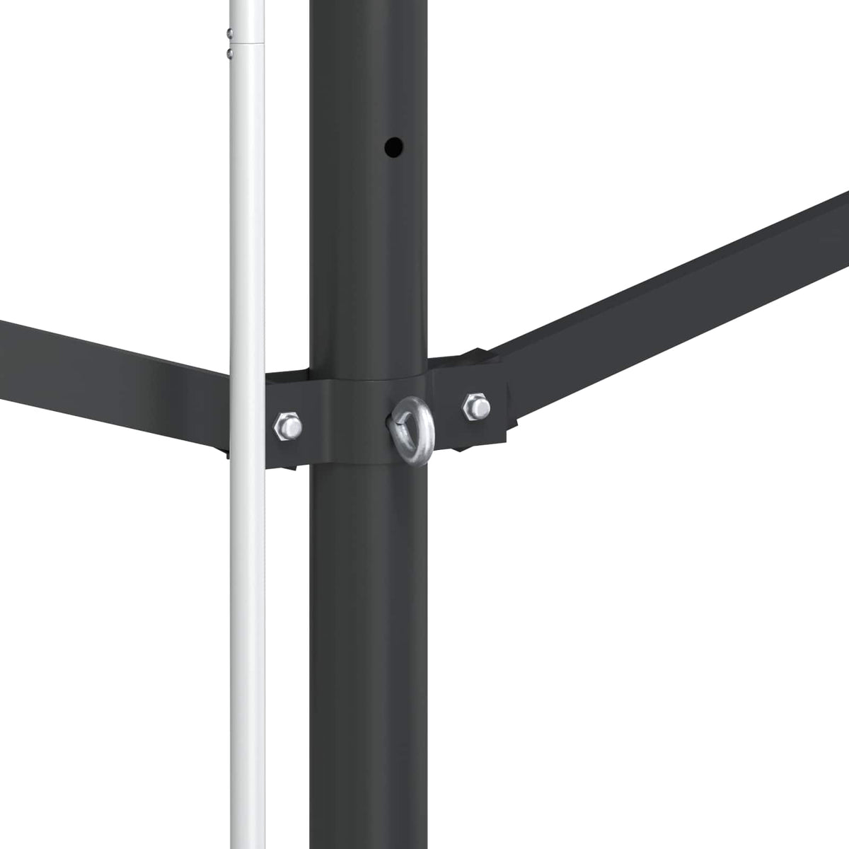 145887 vidaXL Free Standing Awning 500x300 cm Anthracite