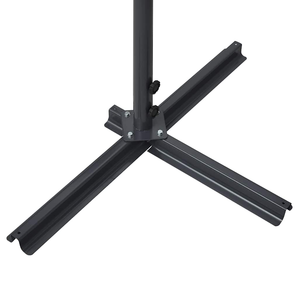 145887 vidaXL Free Standing Awning 500x300 cm Anthracite