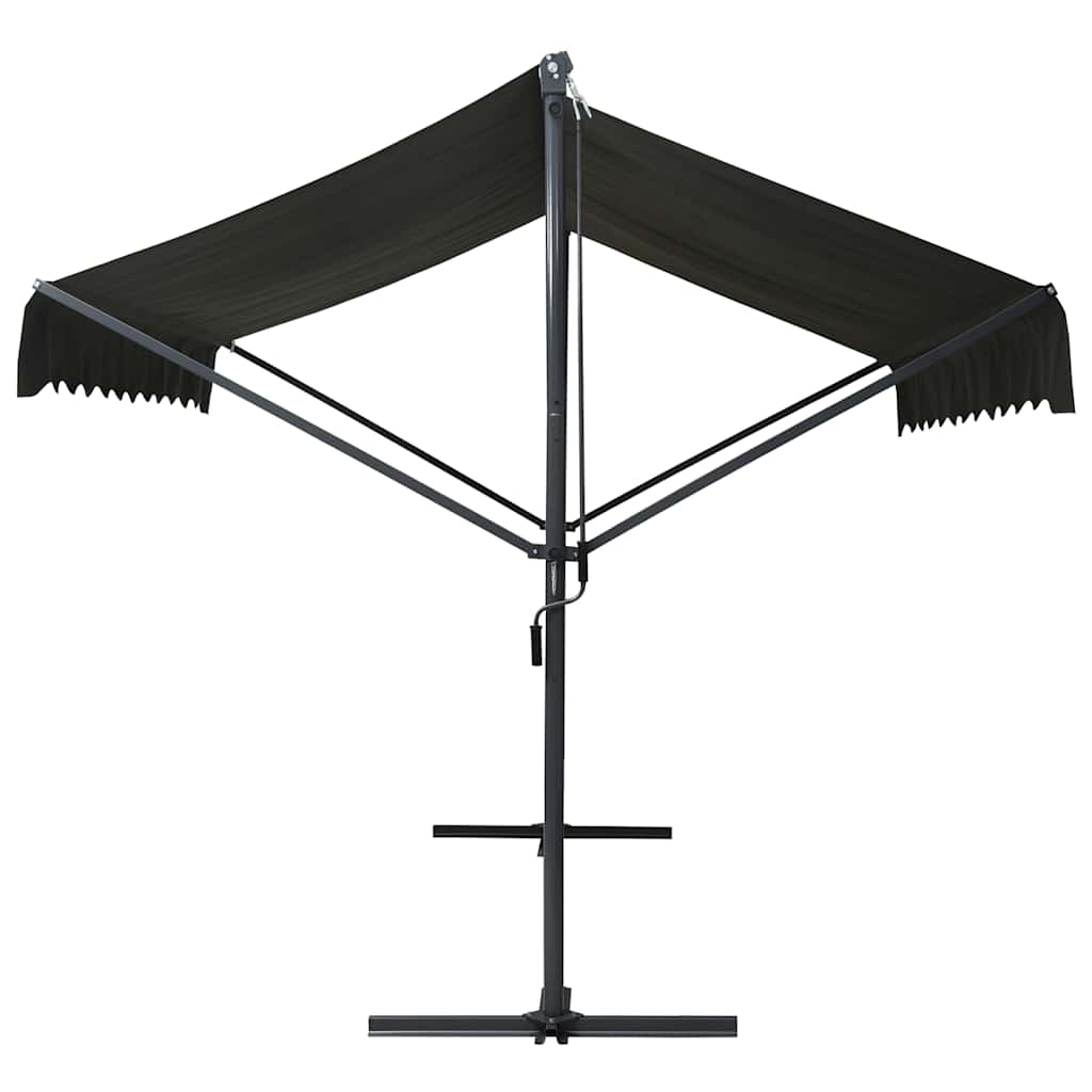 145887 vidaXL Free Standing Awning 500x300 cm Anthracite