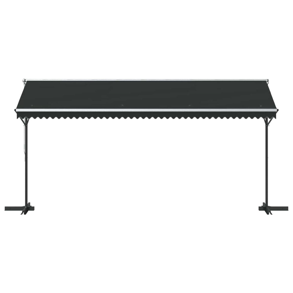 145887 vidaXL Free Standing Awning 500x300 cm Anthracite