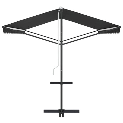 145887 vidaXL Free Standing Awning 500x300 cm Anthracite
