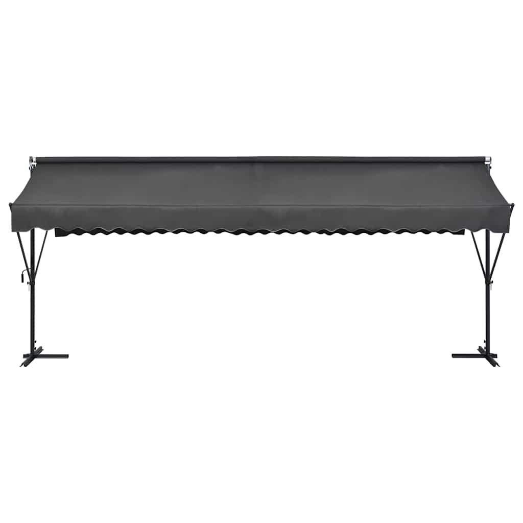 145888 vidaXL Free Standing Awning 600x300 cm Anthracite