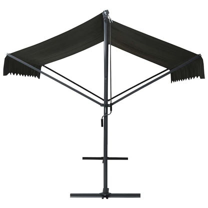 145888 vidaXL Free Standing Awning 600x300 cm Anthracite