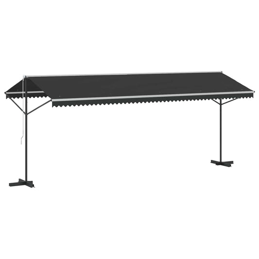 145888 vidaXL Free Standing Awning 600x300 cm Anthracite
