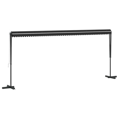 145888 vidaXL Free Standing Awning 600x300 cm Anthracite
