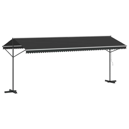 145888 vidaXL Free Standing Awning 600x300 cm Anthracite