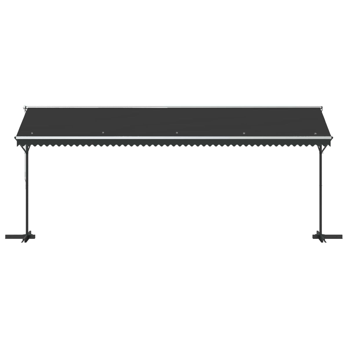 145888 vidaXL Free Standing Awning 600x300 cm Anthracite