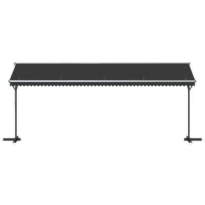 145888 vidaXL Free Standing Awning 600x300 cm Anthracite