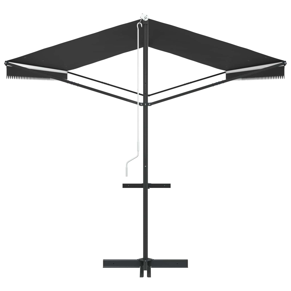 145888 vidaXL Free Standing Awning 600x300 cm Anthracite