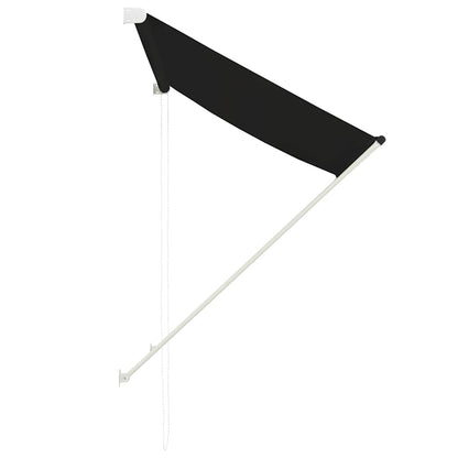 vidaXL Retractable Awning 100x150 cm Anthracite