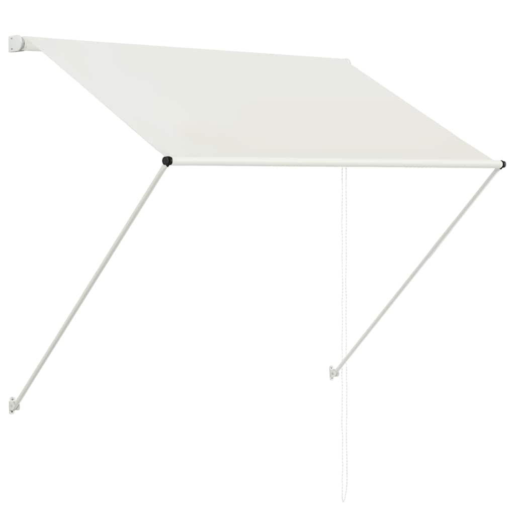 vidaXL Retractable Awning 100x150 cm Cream
