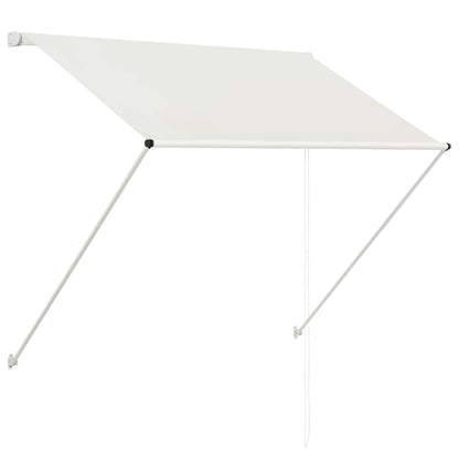 vidaXL Retractable Awning 100x150 cm Cream