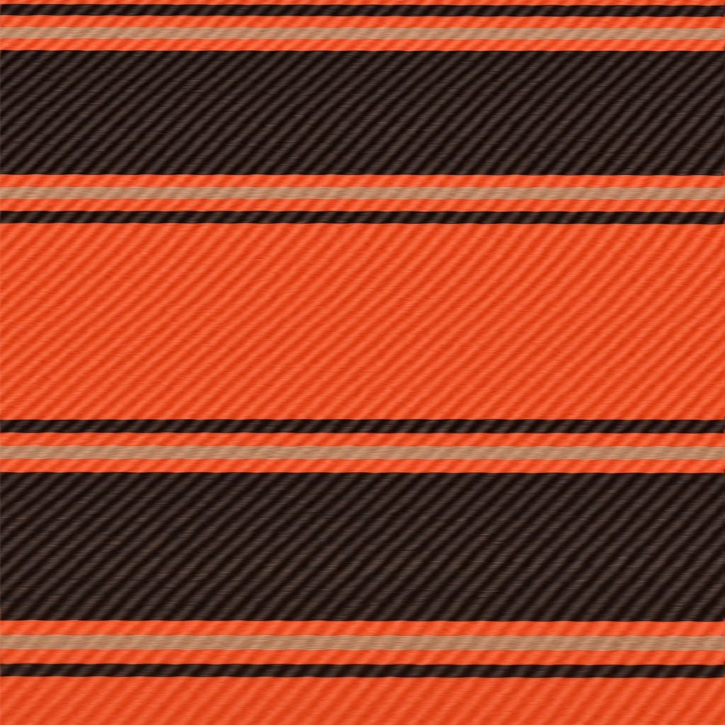 vidaXL Awning | Orange and Brown | Steel and 100% polyester | 150x150 cm