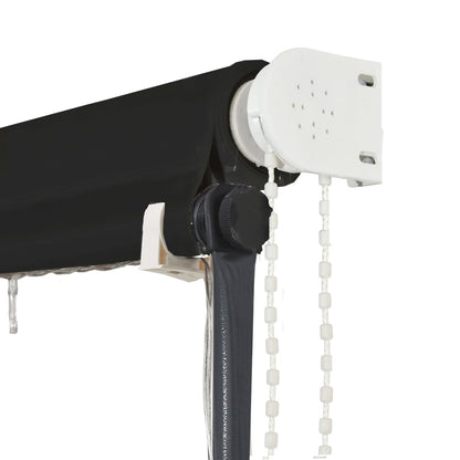 145918 vidaXL Retractable Awning with LED 300x150 cm Anthracite