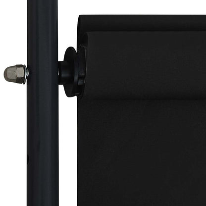 vidaXL Roller Blind | Anthracite | Fabric with PA coating, Steel, Aluminium