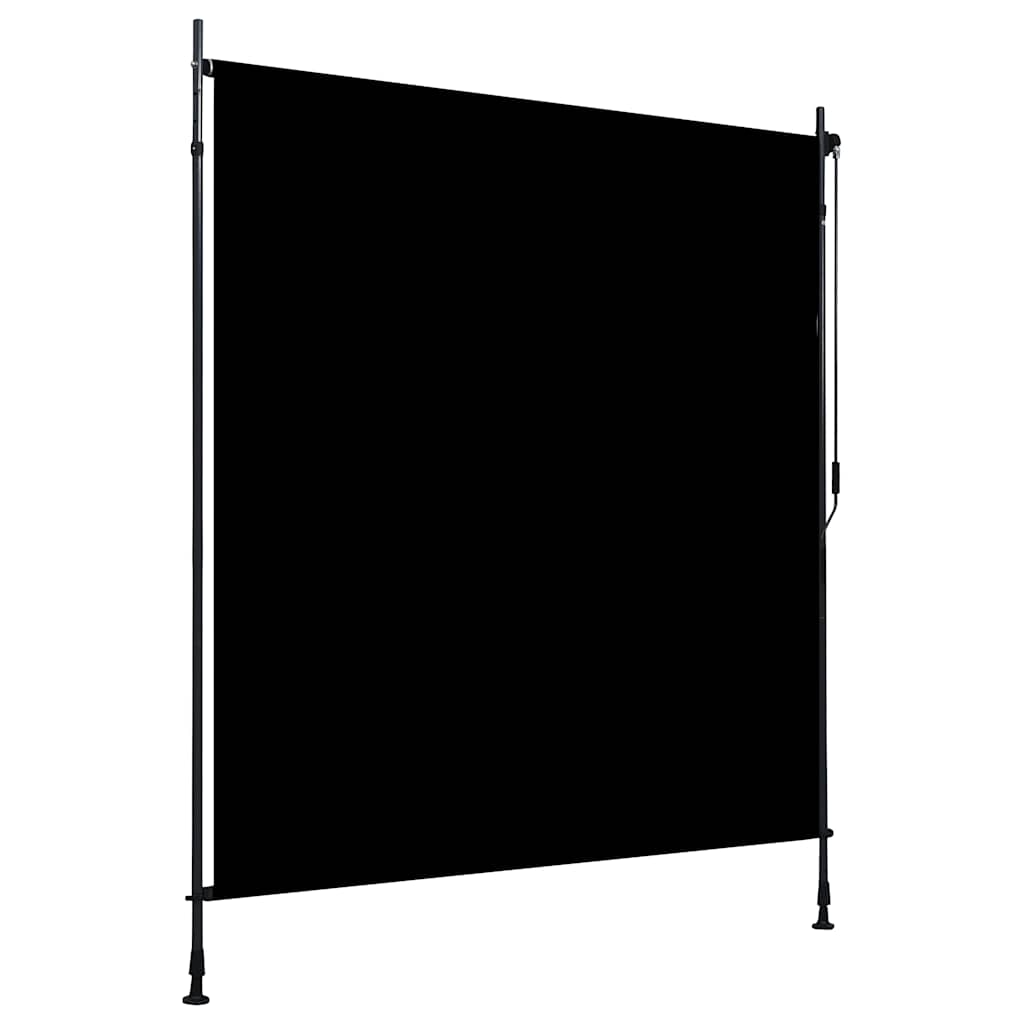 145938 vidaXL Outdoor Roller Blind 200x270 cm Anthracite