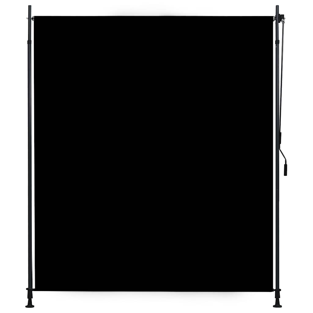 145938 vidaXL Outdoor Roller Blind 200x270 cm Anthracite
