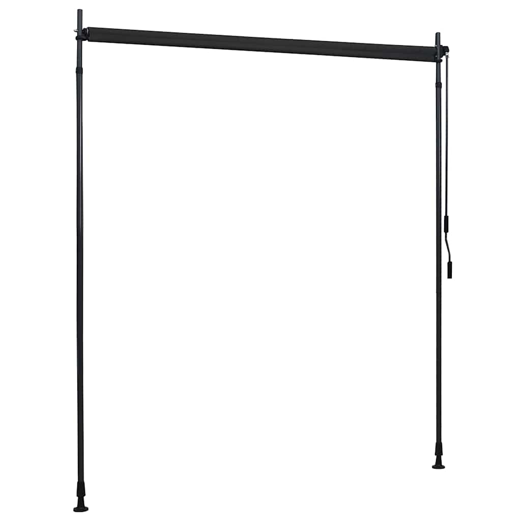 vidaXL Outdoor Roller Blind 200x270 cm Anthracite