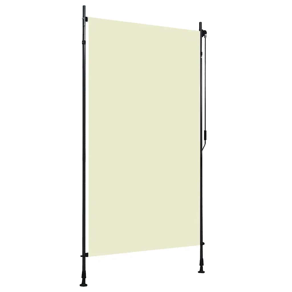 vidaXL Outdoor Roller Blind 120x270 cm Cream