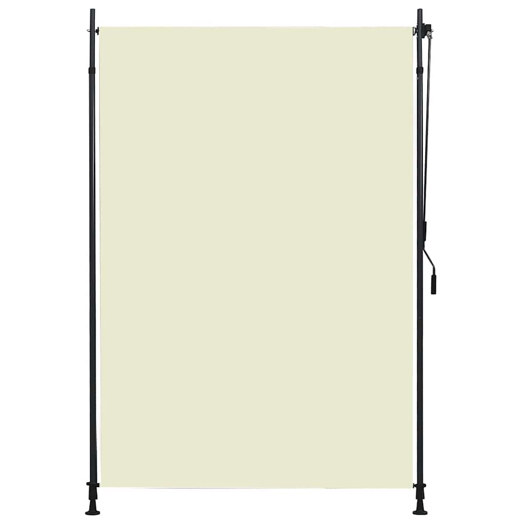 vidaXL Outdoor Roller Blind 150x270 cm Cream